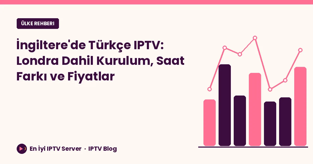 İngiltere'de Türkçe IPTV: Londra Dahil Kurulum, Saat Farkı ve Fiyatlar