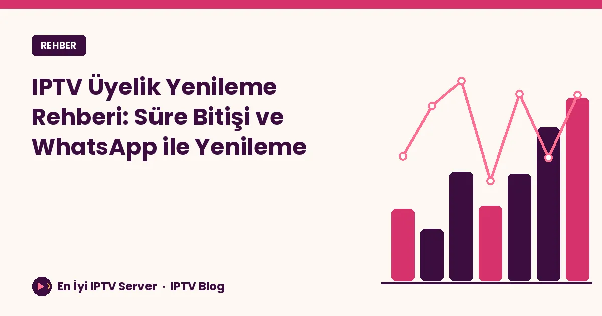 IPTV Üyelik Yenileme Rehberi: Süre Bitişi ve WhatsApp ile Yenileme