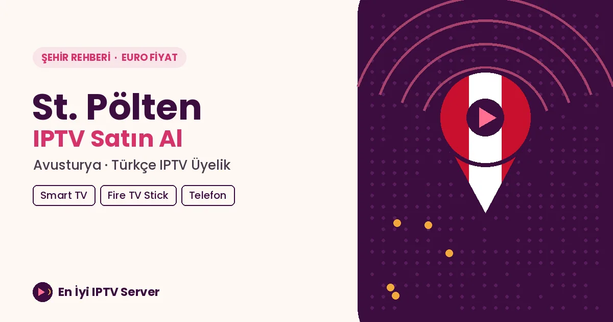 St. Pölten IPTV: Viyana Yolcuları İçin Türkçe Yayın Planı
